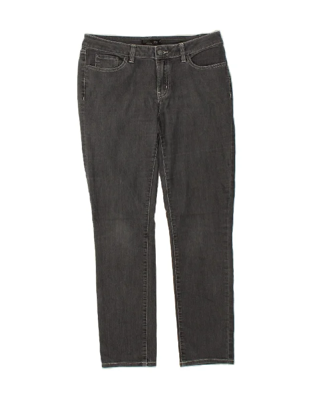 PRANA Womens Slim Jeans US 8 Medium W29 L29 Grey Cotton Cozy Tencel Blend Denim Jeans