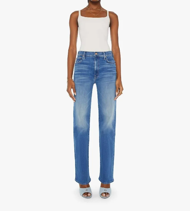 Rambler Zip Sneak Jean In Lhasa Love Trendy Vintage Denim Jeans