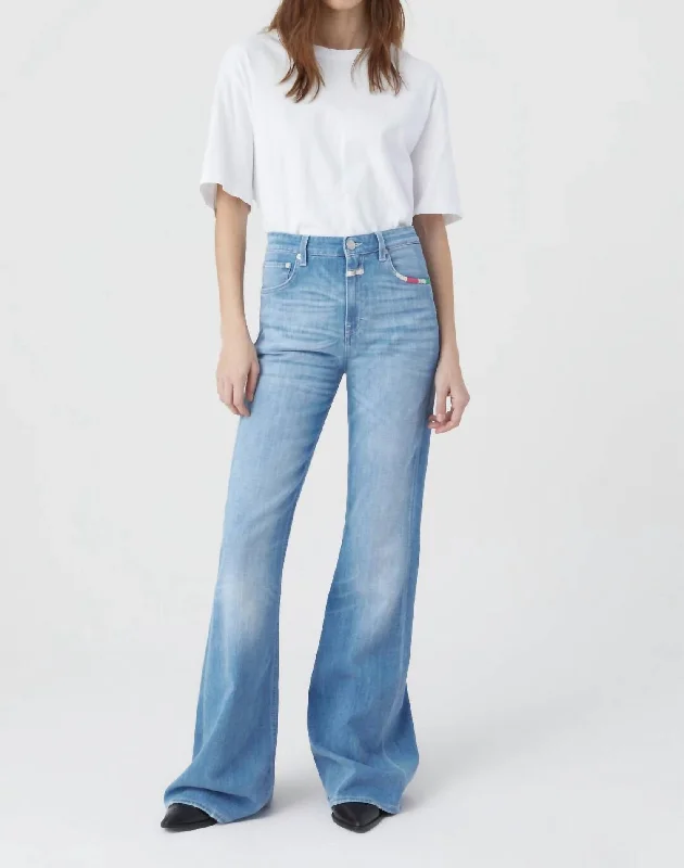 Rawlin Jeans In Blue Trendy Acid Wash Skinny Jeans
