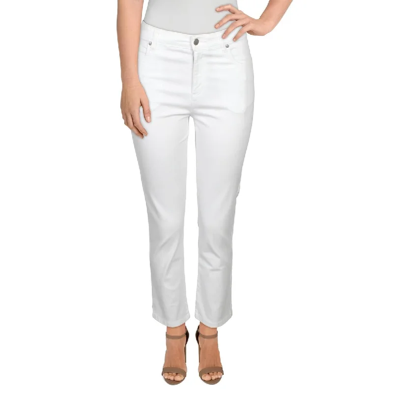 Womens Organic Cotton Denim Bootcut Jeans Cozy Wide-Legged Jeans
