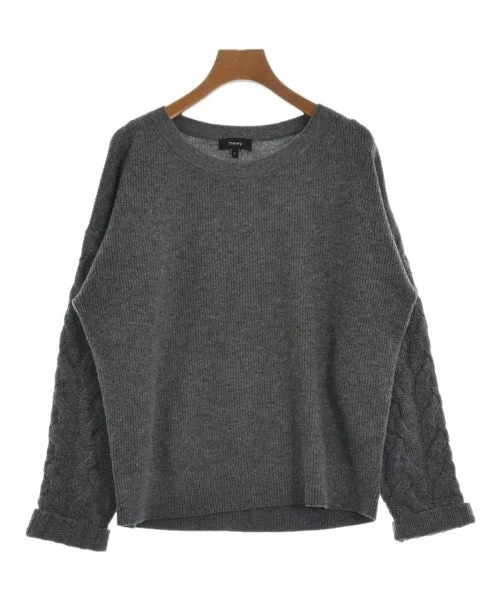 Theory Sweaters Silk Blend Satin Velvet