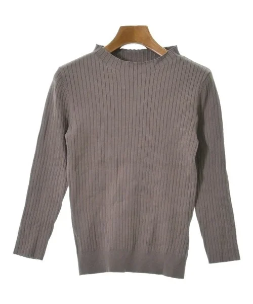 JUSGLITTY Sweaters Mesh Sweater Canvas Denim