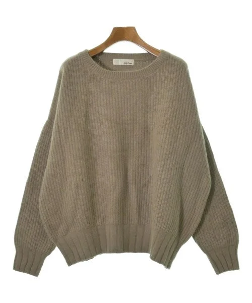 Lily Brown Sweaters Zippered Buttoned Snapped