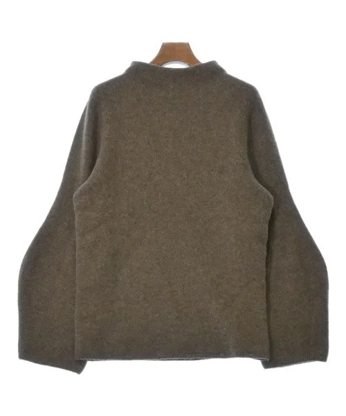 YVON INED N.vague Sweaters Zippered Front Buttoned Front Snap Front