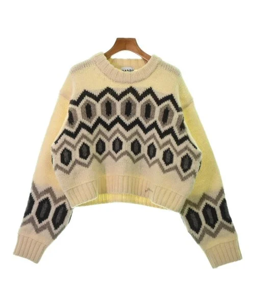 Ganni Sweaters High Neck Crew Neck V-Neck