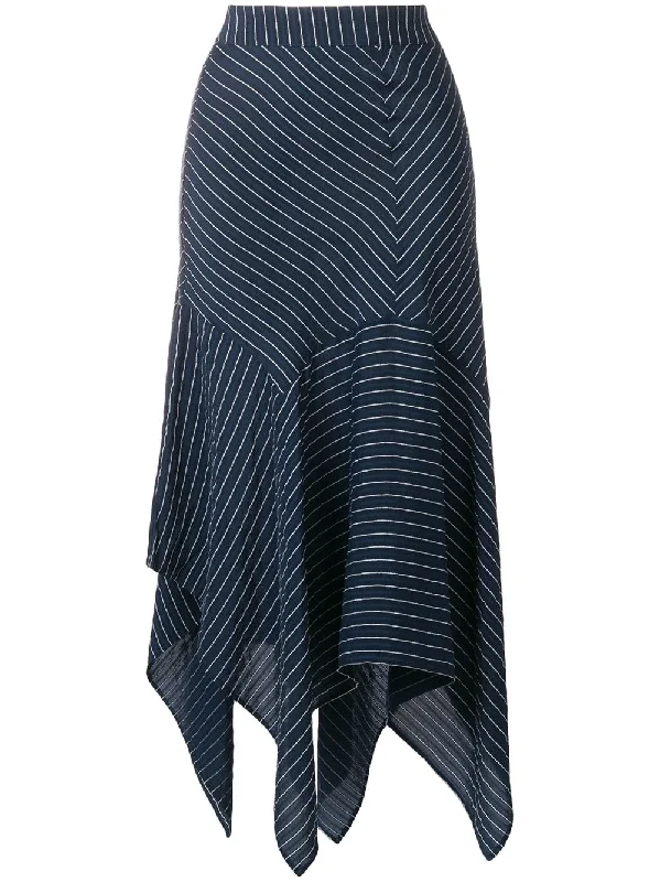 Lynch seersucker skirt cashmere skirt rich