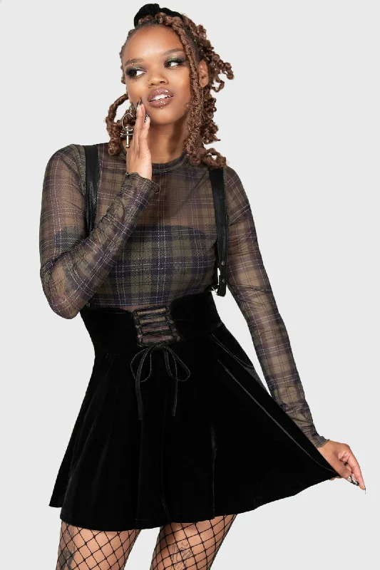 Aboloft Suspender Skirt lace skirt romantic