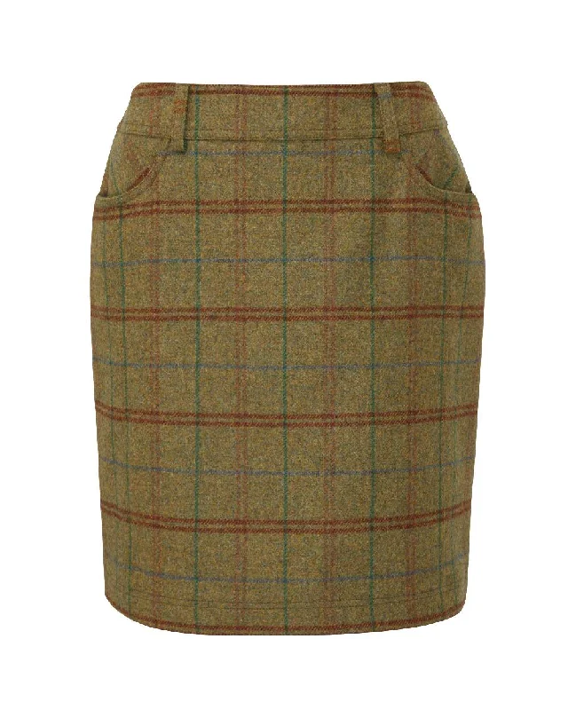 Alan Paine Surrey Knee Length Skirt denim skirt fashionable