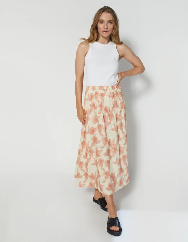 Dear Sutton Amaro Skirt - Camelia denim skirt durable