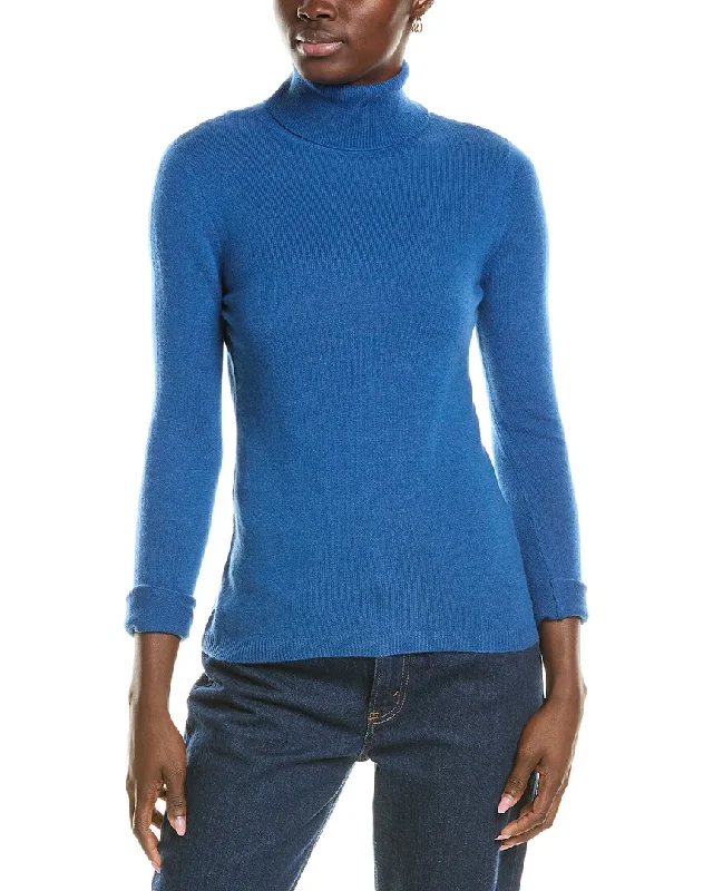 Forte Cashmere Turtleneck Cashmere Sweater Lightweight Heavyweight Midweight