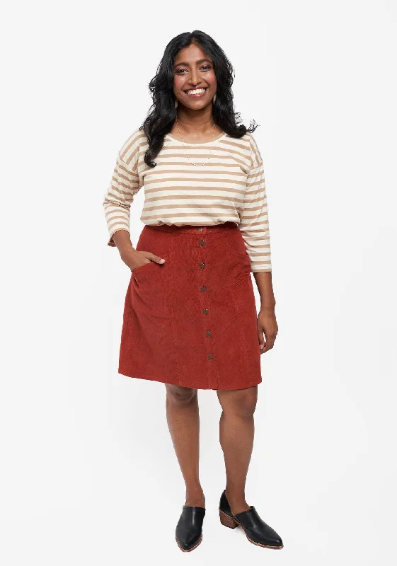 Grainline Studio Reed Skirt linen skirt airy