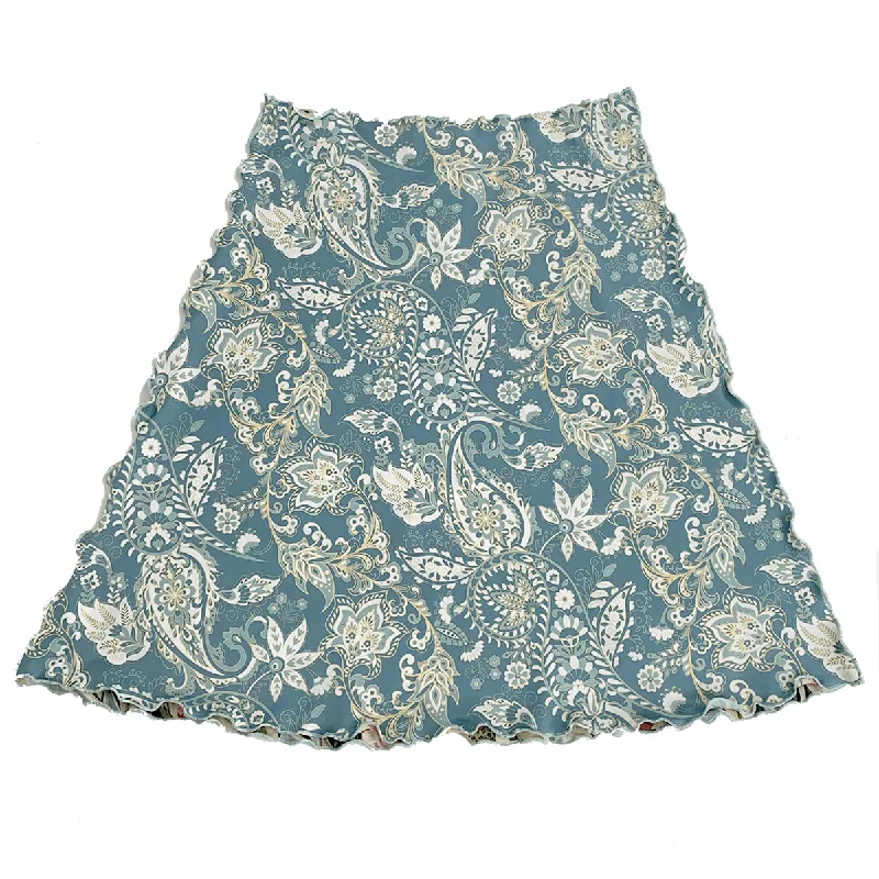 Primrose Path Switchstacks Reversible Bias Skirt satin skirt smooth