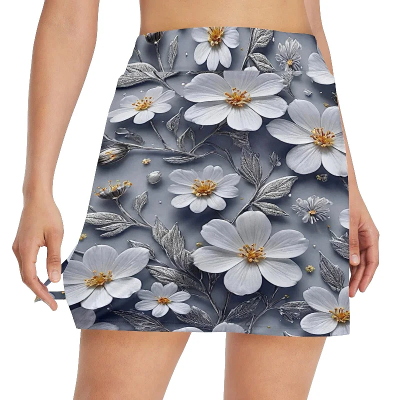 Women's Golf Skirt with Pocket (D64) cashmere skirt fine